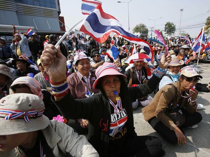 Thai government ready to control demonstrations - ảnh 1